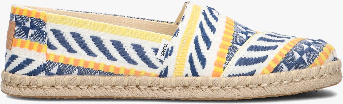 Toms Ladies Neon Multicolor Espadrille Shoes