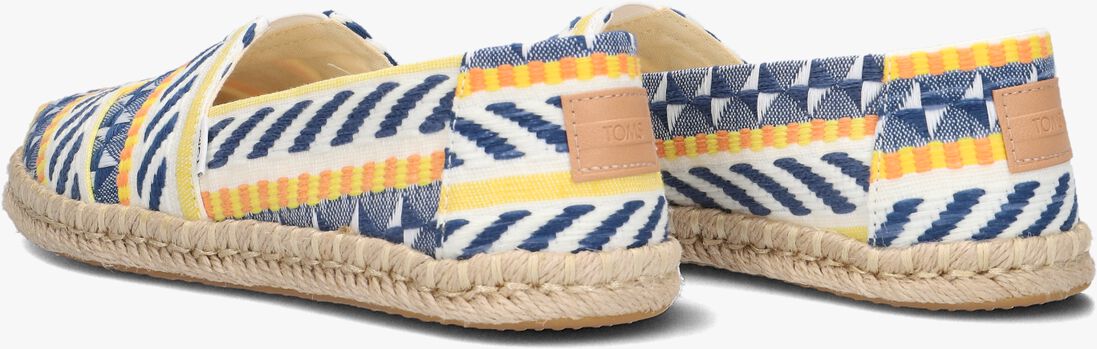 Toms Ladies Neon Multicolor Espadrille Shoes