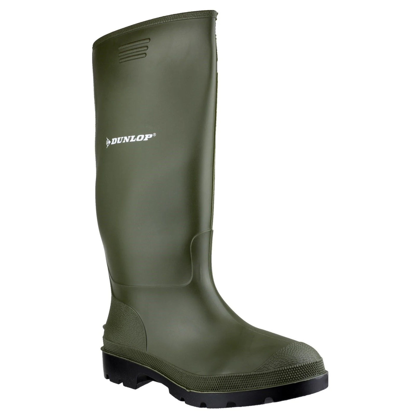 Dunlop Unisex Green Wellington Boots