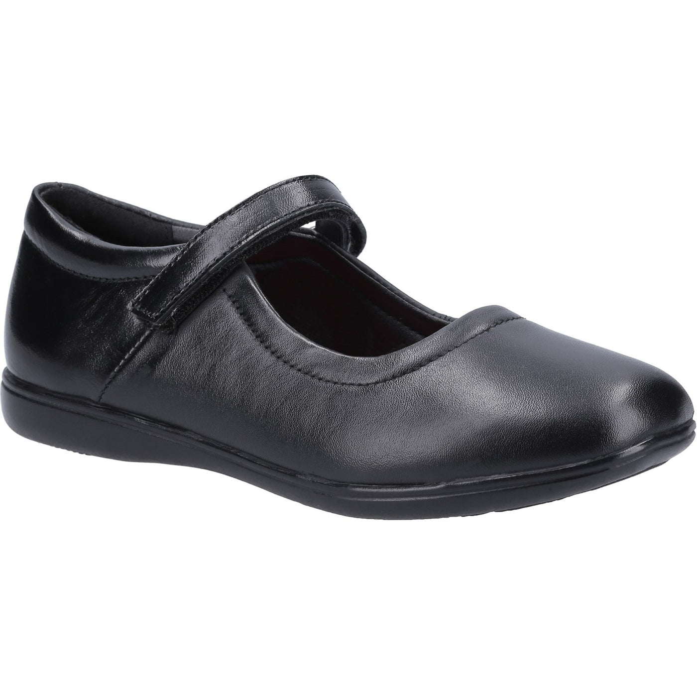 Mirak Lucie Mary-jane Velcro Footbed Leather School Shoe