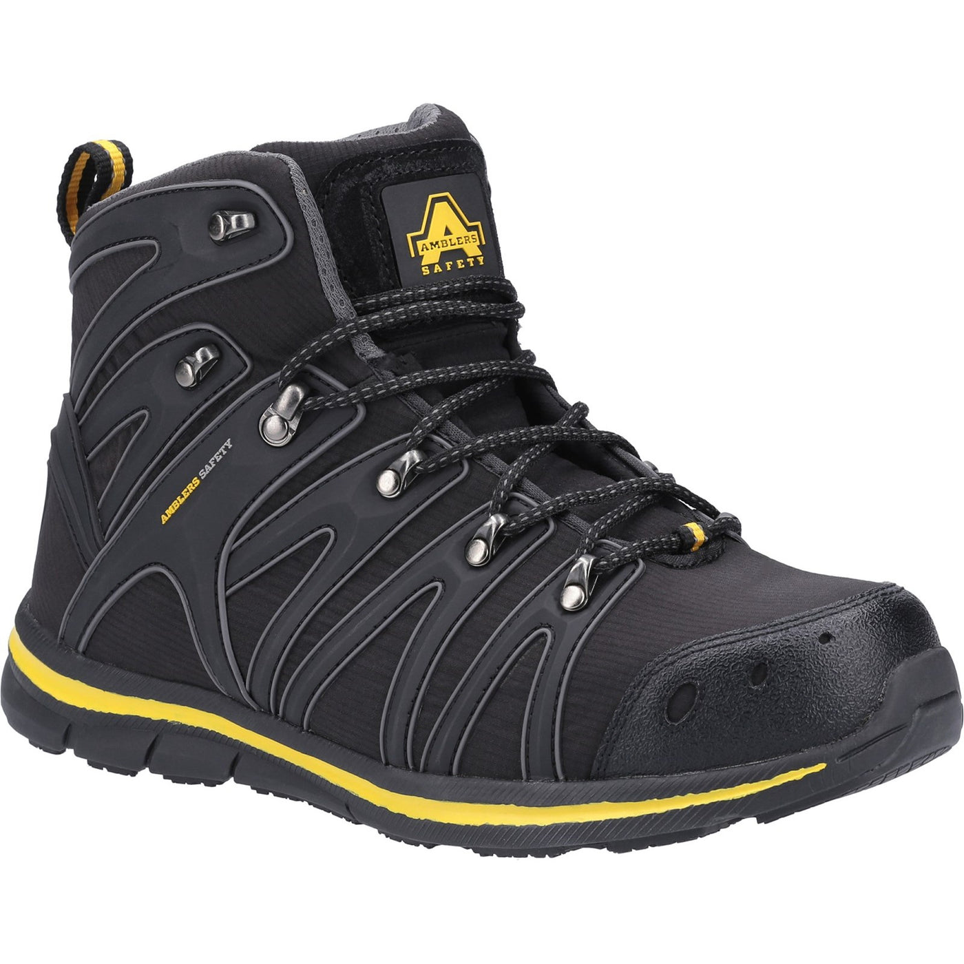 Amblers Edale Softshell Men's Safety Black Boot