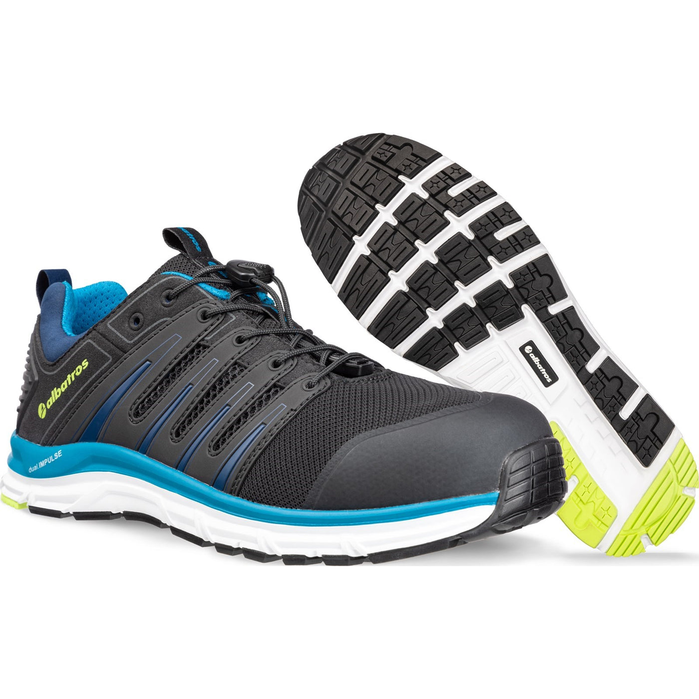 Albatros Breeze Impulse Low Black/ Blue Safety Shoe