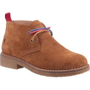 Hush Puppies Marie Desert Leather Collar Boot