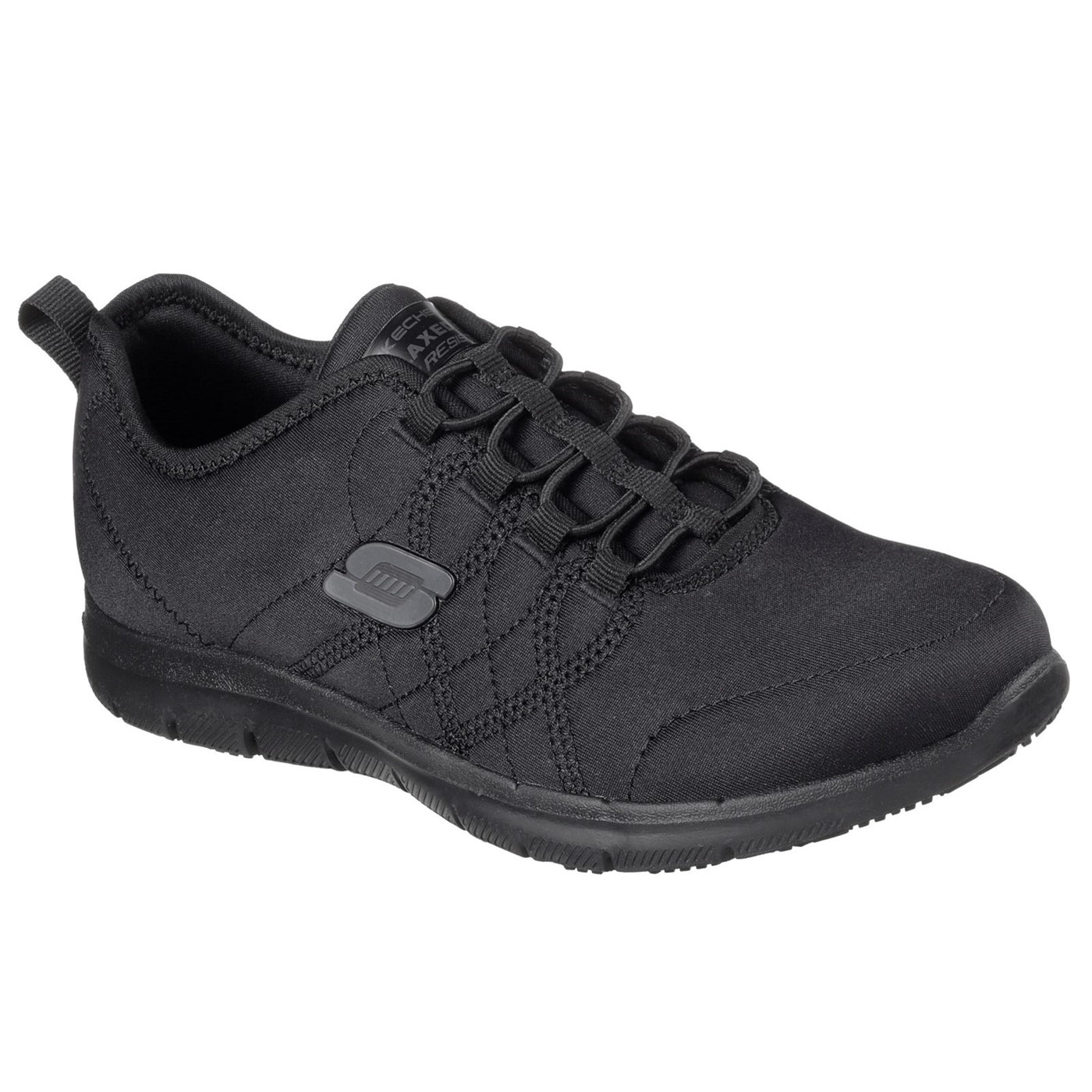 Skechers Workwear Ghenter Srelt Safety Black Comfort Shoes