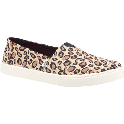 Toms Alpargata Cupsole Women Leopard Print Casual Slip On Shoes