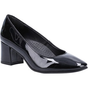 Hush Puppies Ladies Anna Patent Leather Court  Pumps