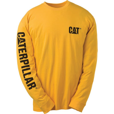 Caterpillar Trademark Banner Long Sleeved T-shirt