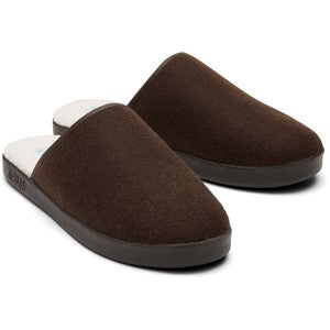 Toms Harbor Mule Mens Repreve Brown Slippers