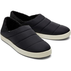 Toms Men's Ezra Black Slip On Sneakers