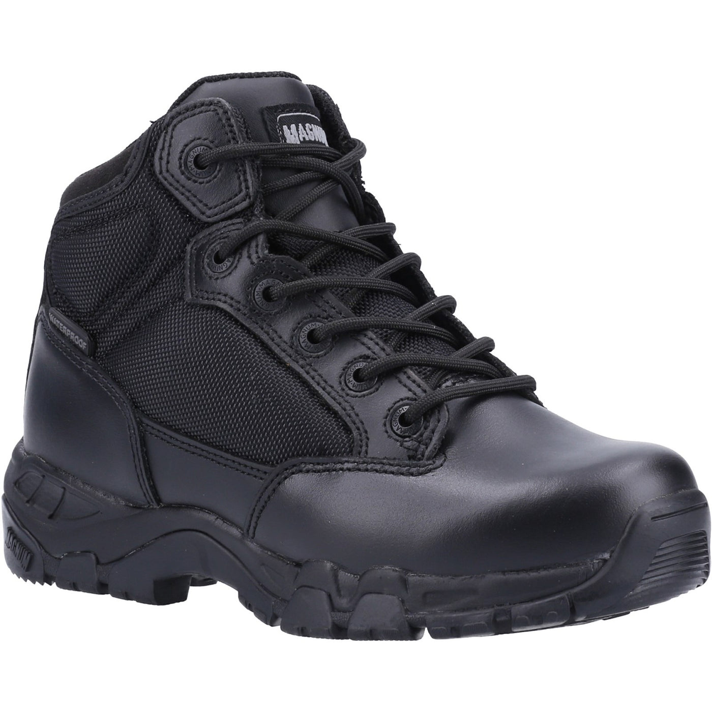 Magnum Viper Mens Ankle Work Black Safety Boots