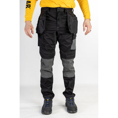 Caterpillar Essentials Knee Pocket Black Trouser