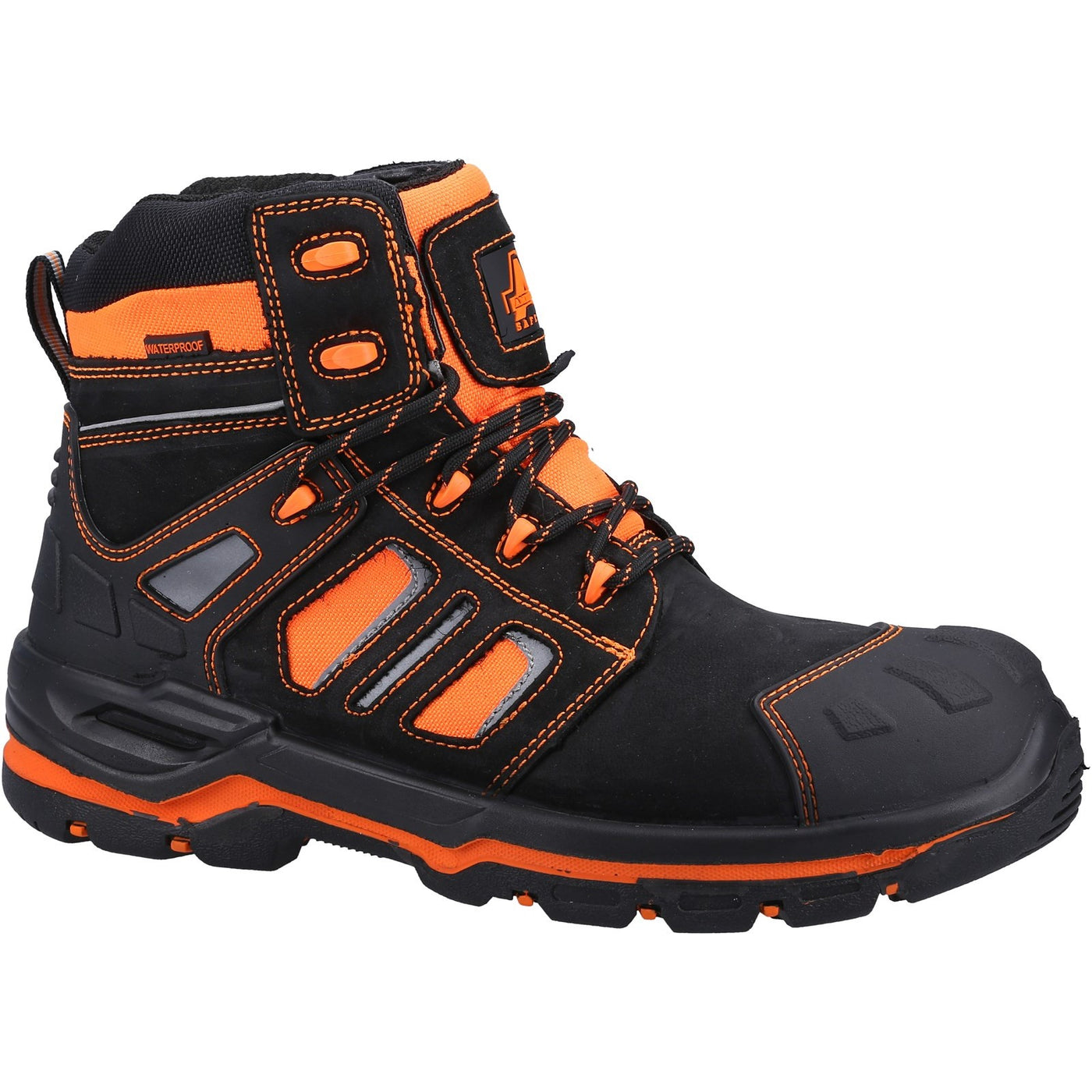 Amblers Safety Men's Radiant S3 Hi-Viz Water Resistant Safety Boots