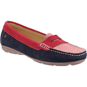 Hush Puppies Ladies Margot Multi Suede Loafer