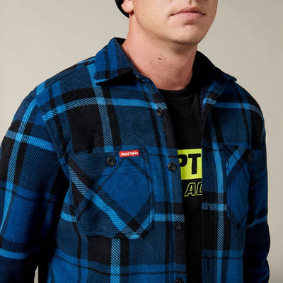 Hard Yakka Sherpa Levis Mens Long Sleeves Button Down Lightweight Jacket