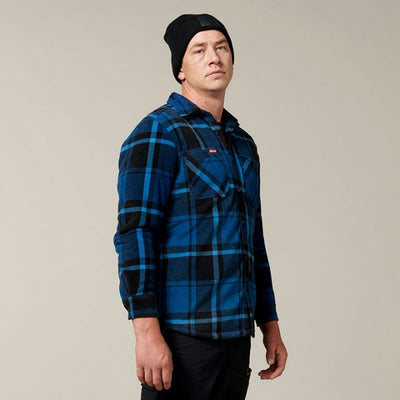Hard Yakka Sherpa Levis Mens Long Sleeves Button Down Lightweight Jacket