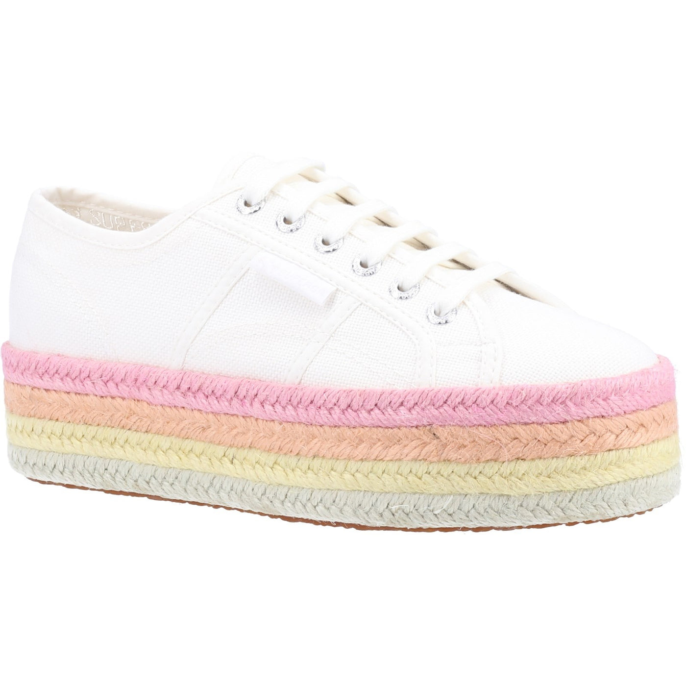 Superga Ladies Multicolor Rope Lightweight Shoe