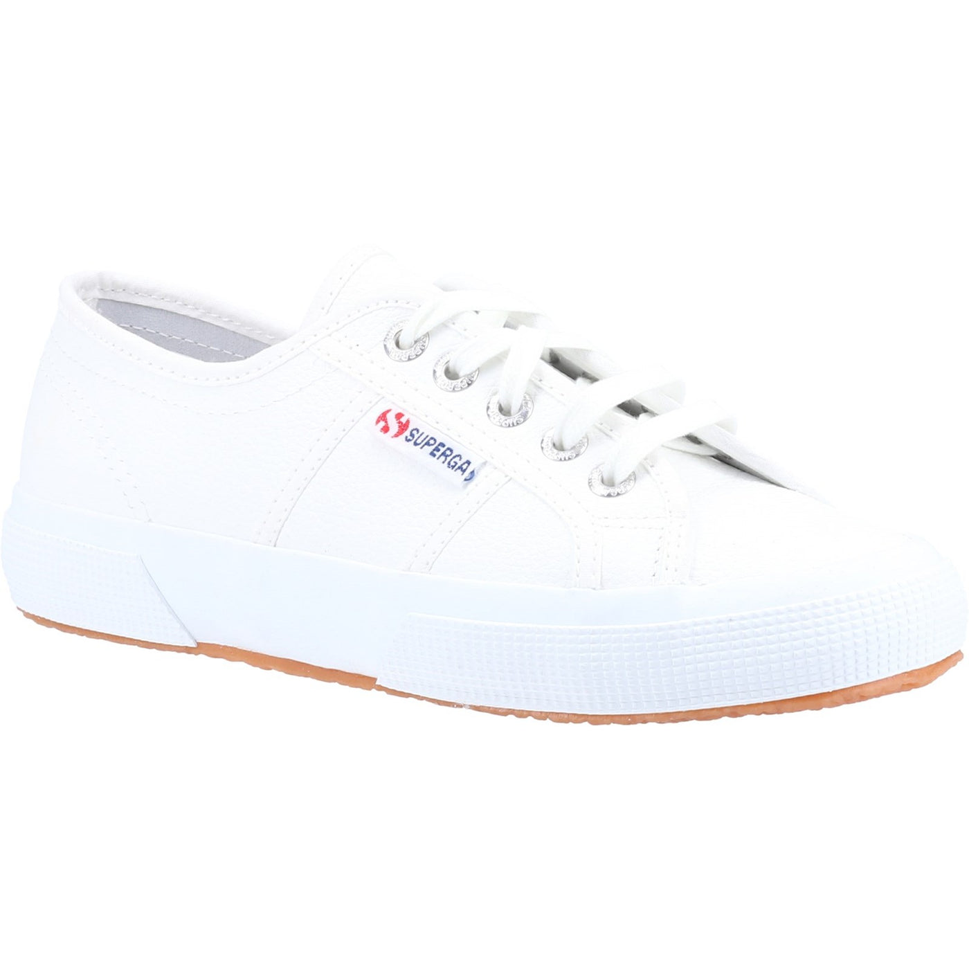 Superga Mens Tumbled Leather Classic Sneakers