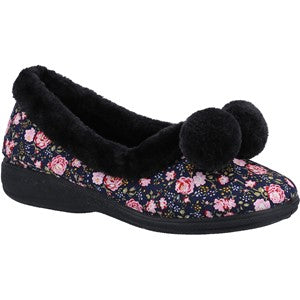 Skechers Ladies Goldfinch Multi Floral Design Lined Slippers