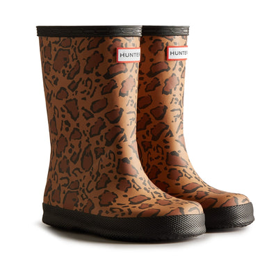 Hunter Original Tall Leopard Print Wellington Boot