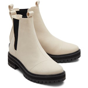 Toms Dakota All Saints White Hayley Leather Boots