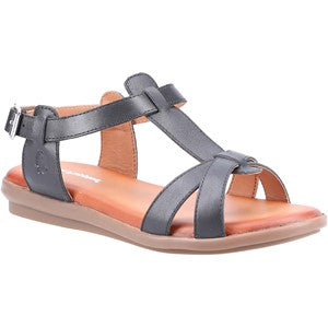 Hush Puppies Kate Women Memory Foam Leather T-bar Sandal