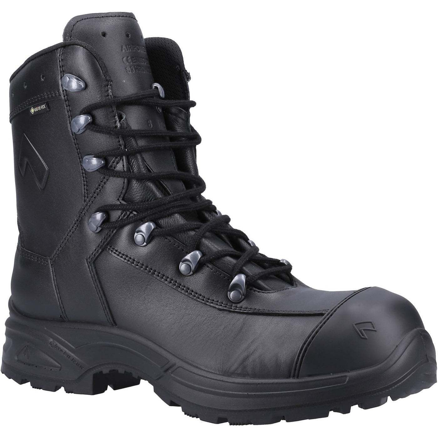 Haix Airpower Black Leather Men's Safety  Boot