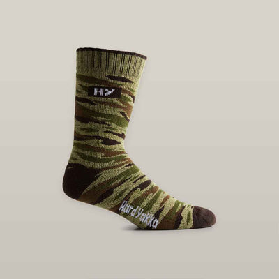 Hard Yakka Camo Design Sock & Beanie Bundle Workwear
