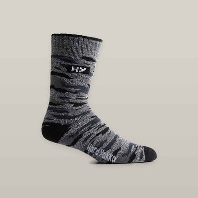 Hard Yakka Camo Design Sock & Beanie Bundle Workwear