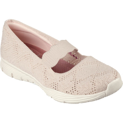 Skechers Ladies Seager Simple Things Versatile Memory Foam Shoes