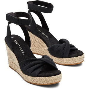 Toms Marisela Women's Wedge Ankle Strap Heeled Sandal