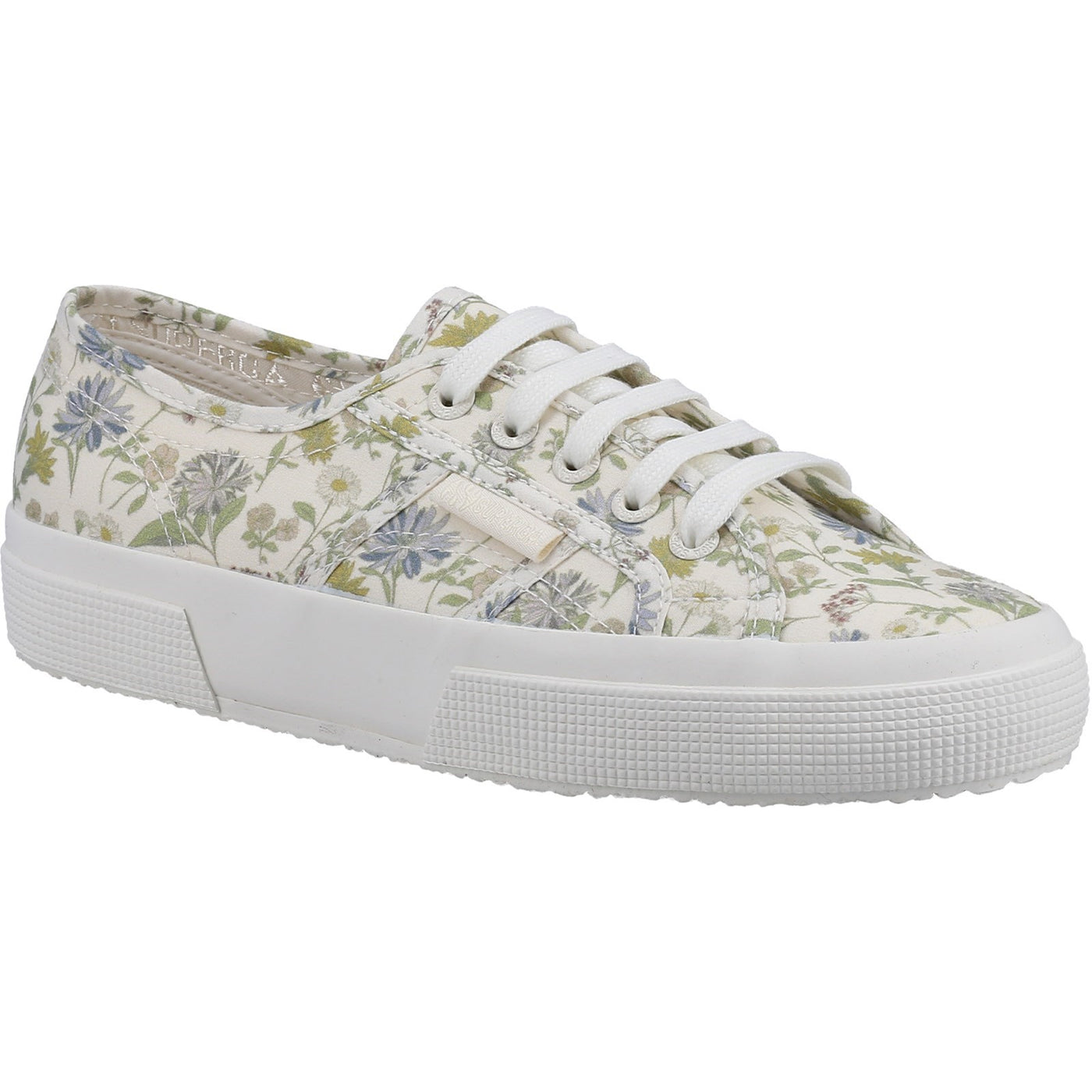 Superga Women Flower Print Canvas Sneakers