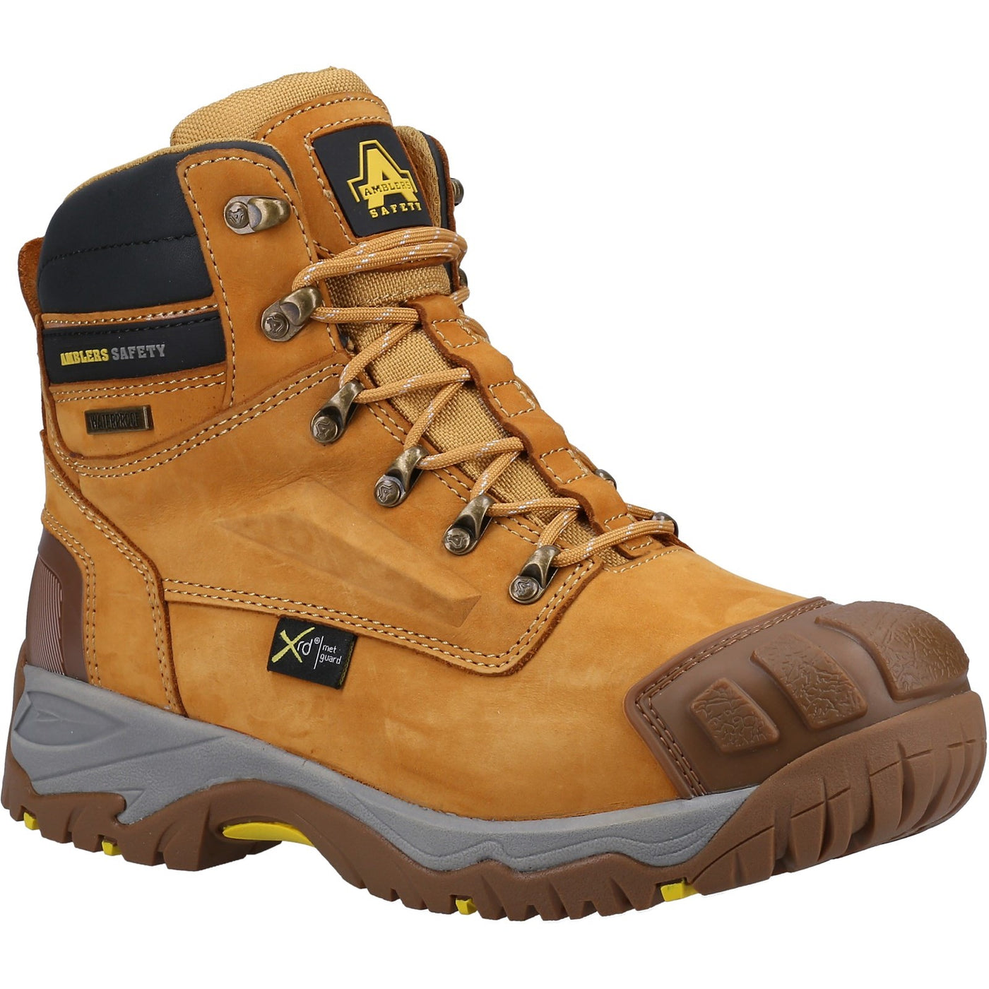 Footsure S3 Waterproof Metatarsal Men's Honey Boot