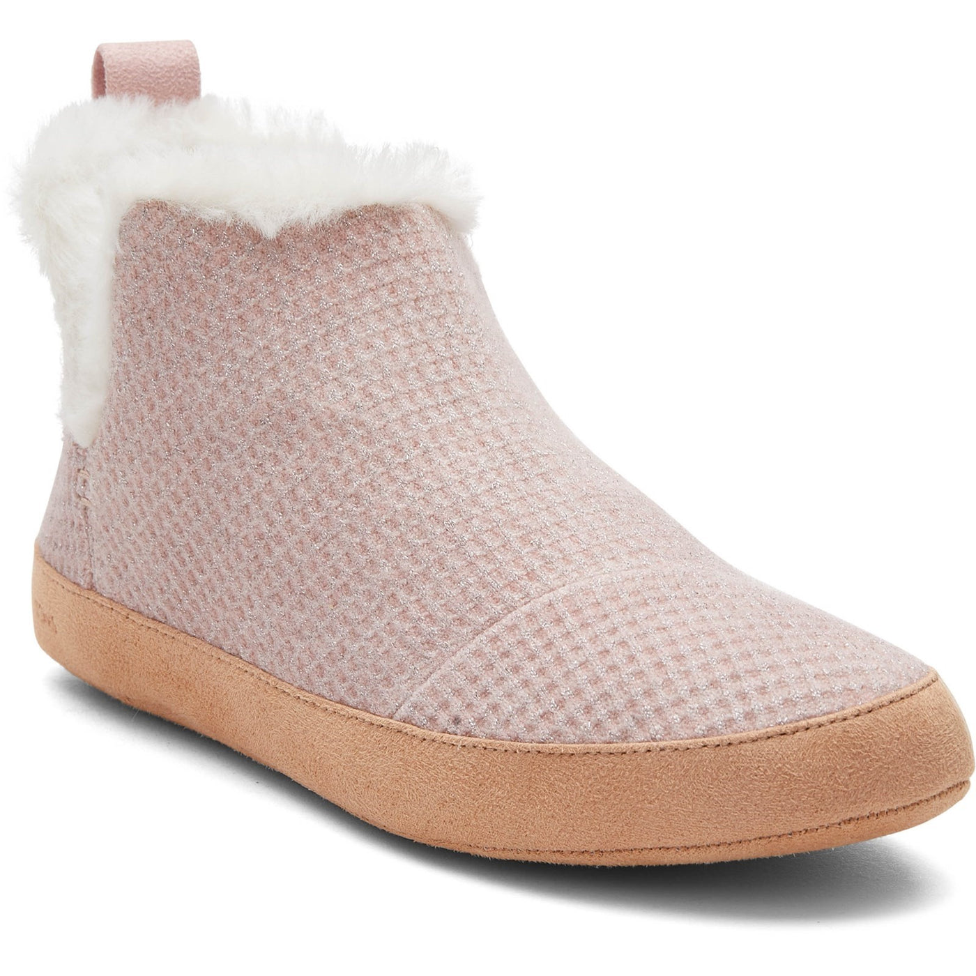 Toms Lola Ladies Natural Felt Slipper