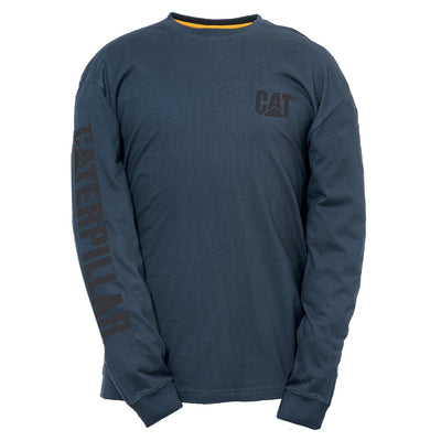 Caterpillar Trademark Banner Long Sleeved T-shirt