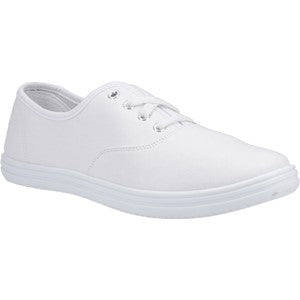 Mirak Morris Plims White Leather Lace Up Shoe