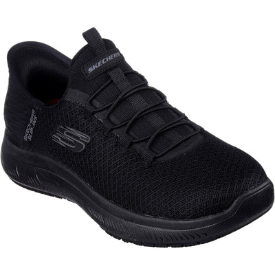 Skechers Workwear Summits Slip Resistant Women's Enslee Black Work Shoe