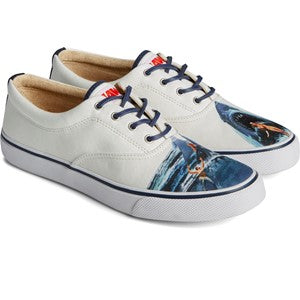 Sperry Striper Ii Cvo Jaws Mens Striper Rawhide Laces Shoe