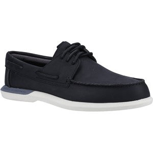 Sperry Plushwave Boat Black Shoe