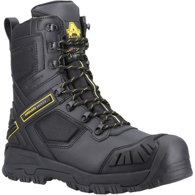 Amblers Safety Dynamite Waterproof Leather Hro Safety Black Boots