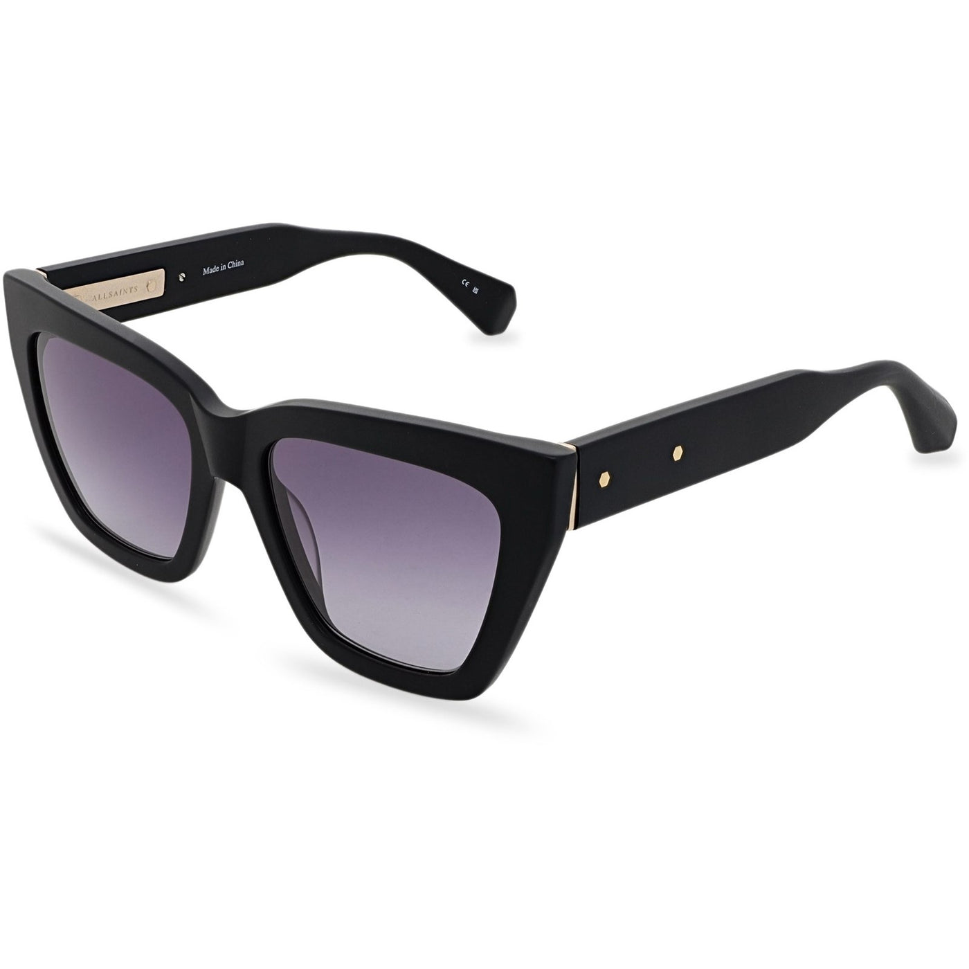 All Saints Minerva Black Ladies Sunglasses