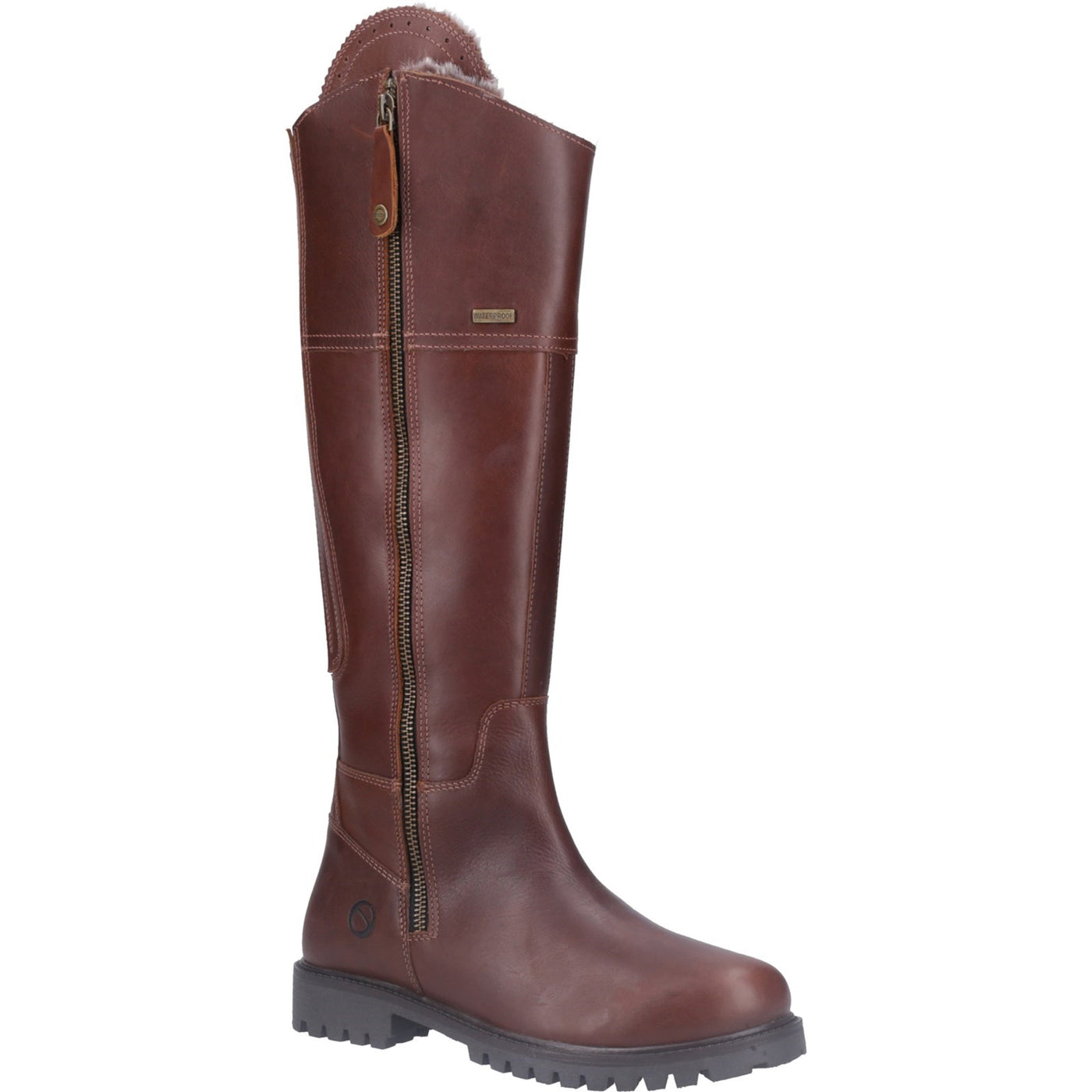 Cotswold Oldachre Leather Knee Long Boots