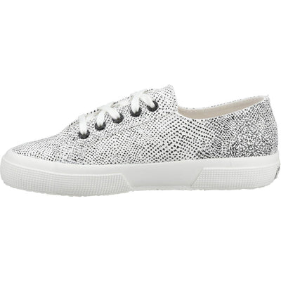 Superga Women Micro Faux Snake Trainer