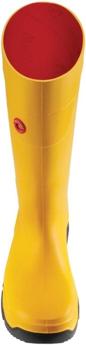 Dunlop Purofort Fieldpro Safety Yellow Wellington Boots
