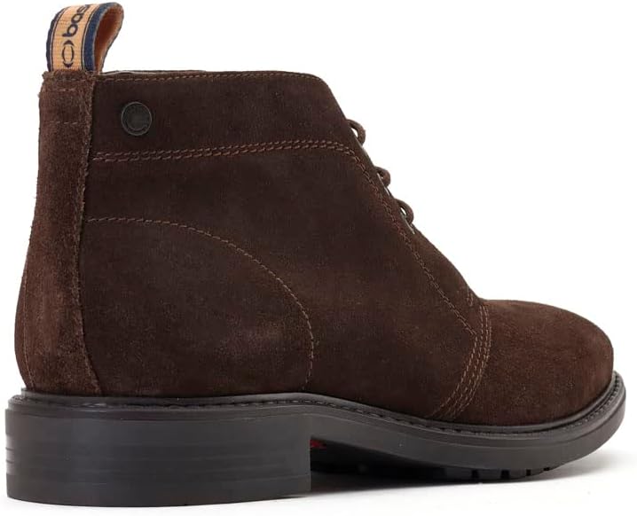 Base London Kilby Chukka Brown Suede Male Mens Boots