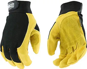 Stanley Razor Premium Gripper Utility Black/Yellow,Gloves