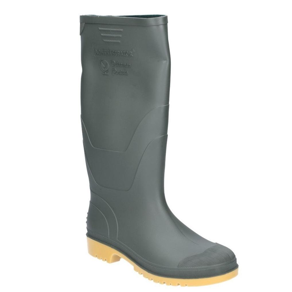 Dikamar Administrator Rubber Rain Boots Back