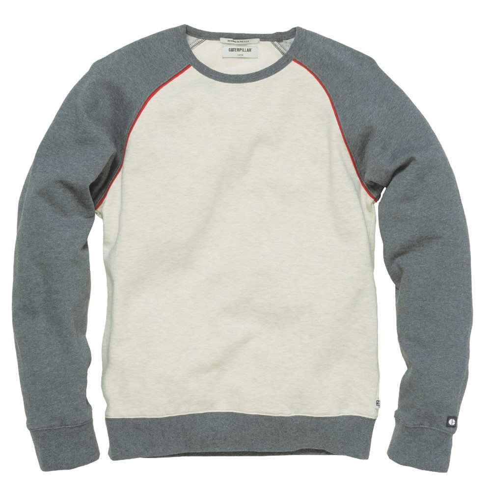 Cat Lifestyle Casual Crewneck Grey/ White Comfort Sweatshirt