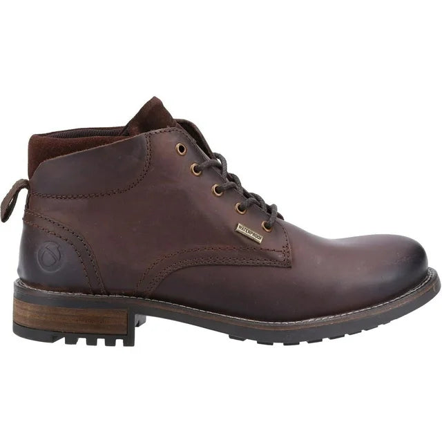 Cotswold Woodmancote Brown Lace Up Work Boot