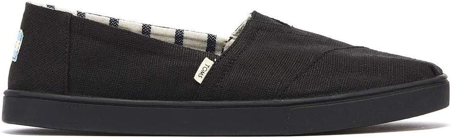 Toms Alpargata Cupsole Women Black Slip On Sneakers