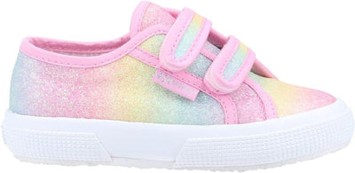 Superga Kids Iridescent Pink Microglitter